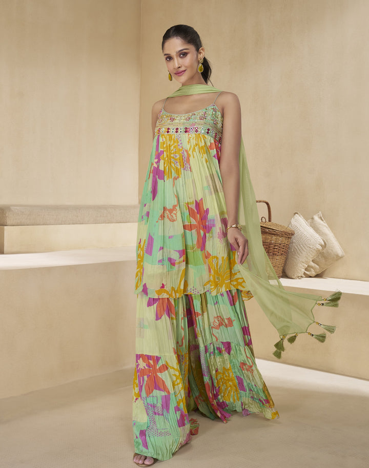 summery light weight trendy partywear