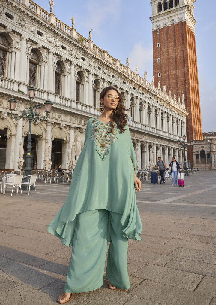 day partywear indo western dress