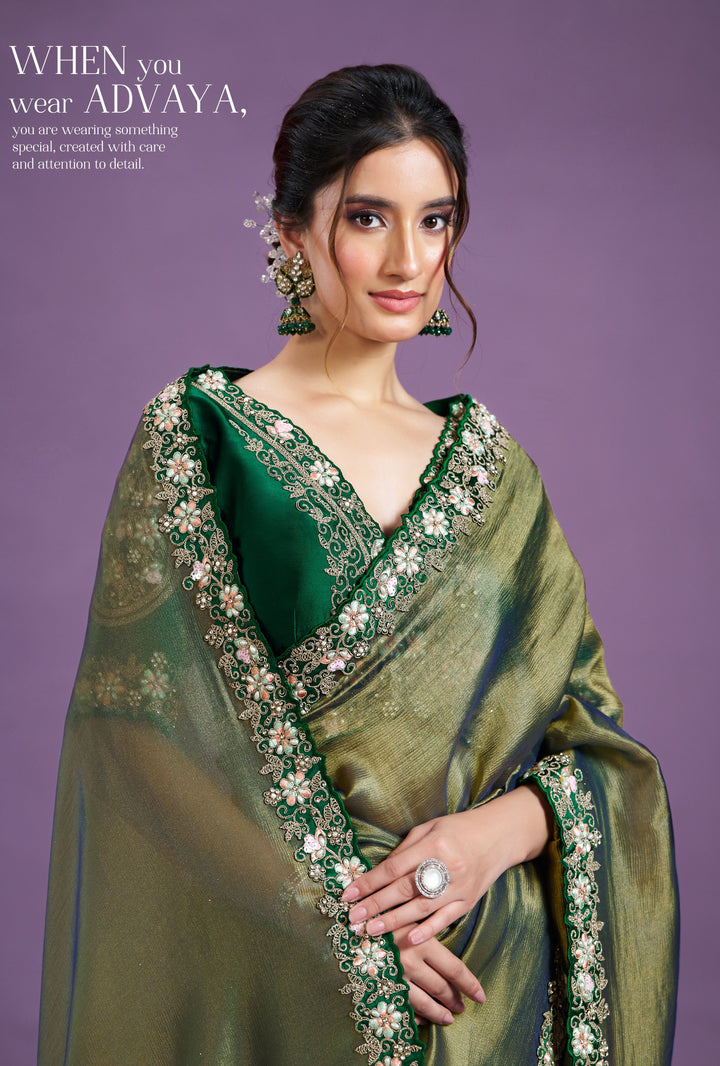 shaadi partywear designer sari