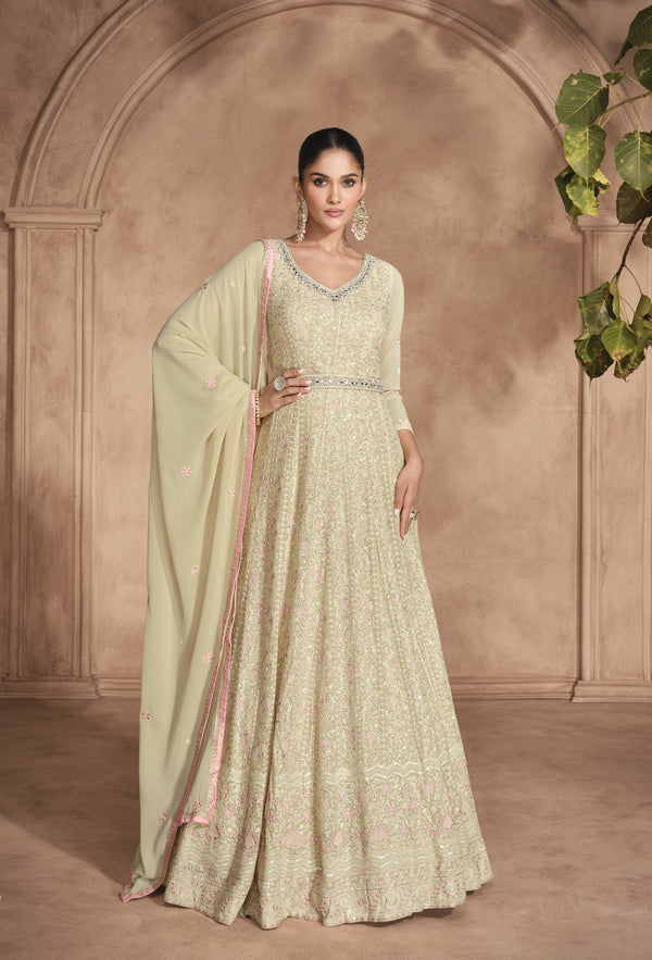 marriage wear indian party gown