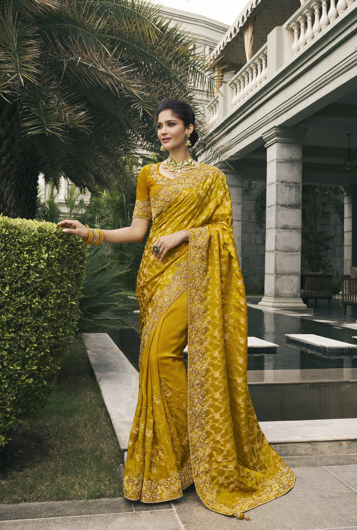 sangeet partywear sari