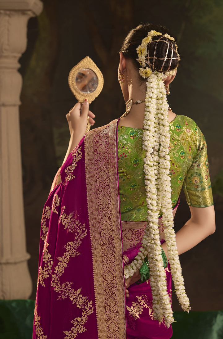 celebration wear ethnic sari