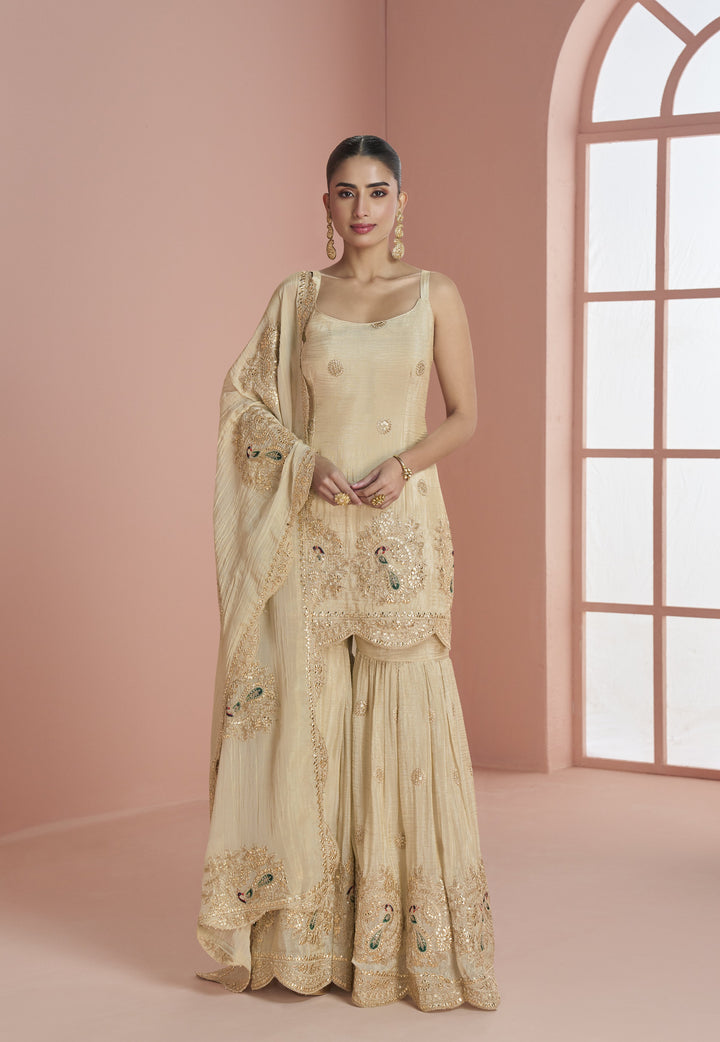 ceremonial partywear silk fusion readymade dress