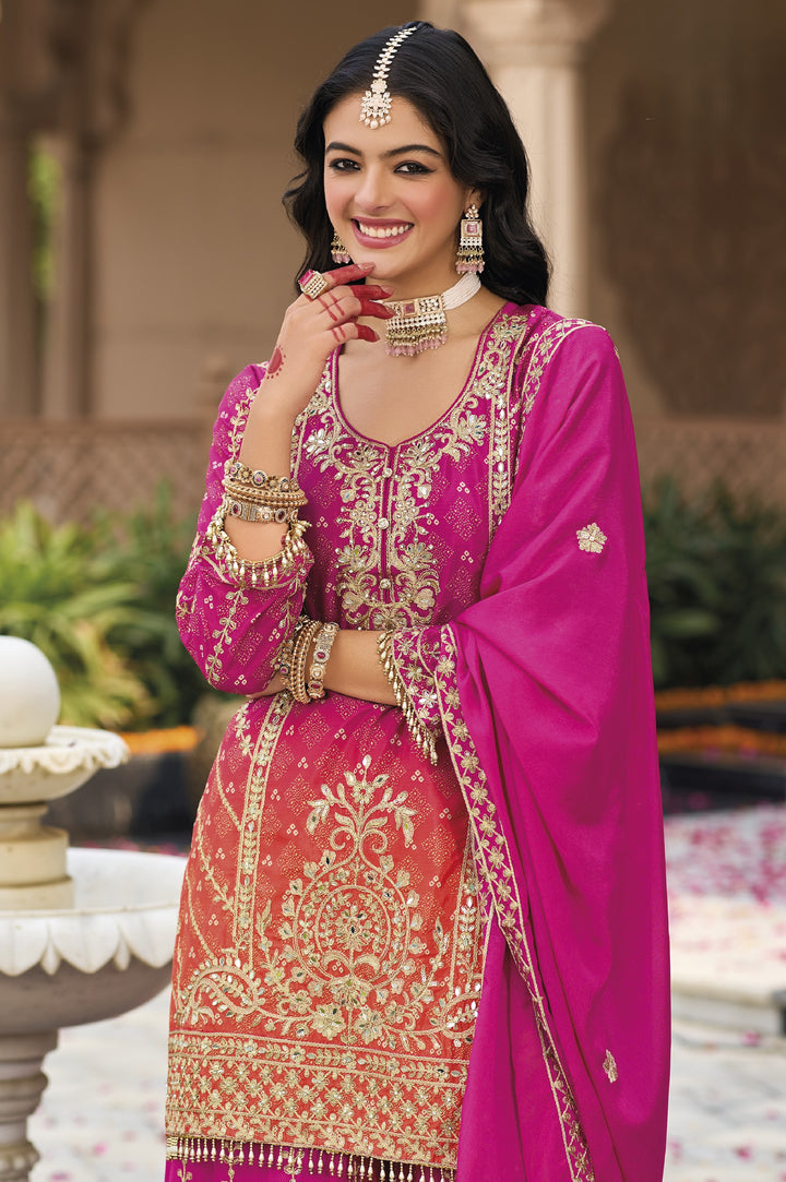 celebrity fashion wear ethnic sharara set