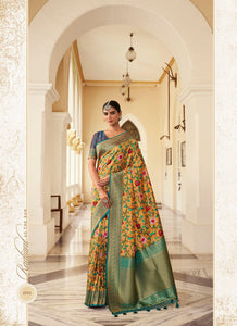 Haldi Wear Traditional Saree