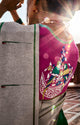 Mehendi Wear Paithani Silk Saree at Best Prices by Fashion Nation
