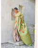 Celebrations Wear Shaded Multicoloured Digital Weaving Silk Saree - Fashion Nation