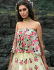 Bridal Party Wear AD3602 Designer Off-White Net Lehenga by Fashion Nation