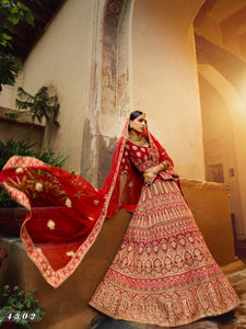 Reception Wear Wedding Special Lehenga Choli for Online Sales by Fashion Nation