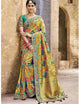 Colourful MN4409 Bridal Multicoloured Benarasi Silk Saree - Fashion Nation