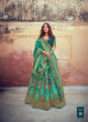 Reception Wear Designer Green Lehenga Choli by Fashion Nation