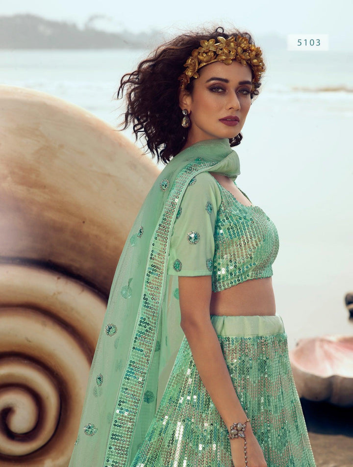 Sangeet Special Designer Lehenga Choli - Fashion Nation