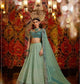 Engagement Wear Nakkashi Pretty Lehenga - Indian Dress