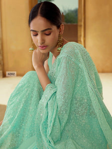 Green Designer Saree @ Best Prices by Fashion Nation