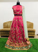 Celebrity Wear KF3817 Bollywood Inspired Pink Silk Net Lehenga Choli - Fashion Nation