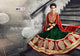 PRK4841 Ethnic Alluring Green Red Georgette Anarkali Gown - Fashion Nation