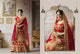 Indian PRM5675 Traditional Red Satin Silk Net Lehenga Choli - Fashion Nation