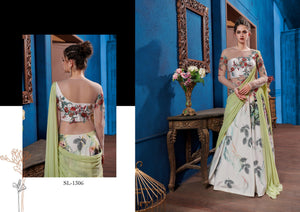 Bachelorette Indo Western Designer Readymade Gown for Online Sales by Fashion Nation 