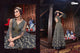 Trending VIO6108 Indo Western Grey Net Silk Abaya Style Double Layered Anarkali Gown - Fashion Nation