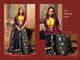 Designer BM1032 Stylish Blue Grey Silk Lehenga Choli with Koti - Fashion Nation