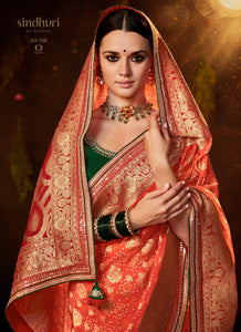 Engagement Wear Ethnic Silk Saree