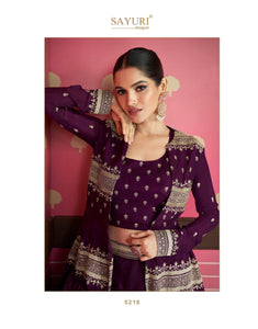 Evening Wear Indo Western Skirt with Jacket