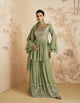 Mehendi Function Wear Palazzo Suit