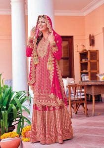 Wedding Wear Indian Designer Sharara Suit