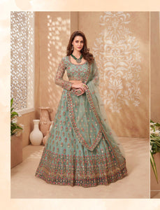 Mehendi Function Wear Designer Lehenga Choli