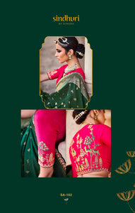Mehendi Special Festive Silk Saree