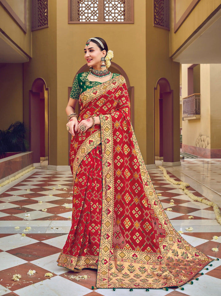 Bridal Wear Designer Saree - Fashion Nation