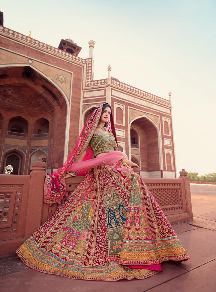 Bridal Wear Traditional Lehenga Choli - Fashion Nation