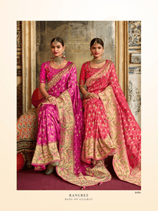 Sangeet Special Silk Embroidered Saree