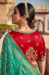 Engagement Wear Designer Silk Saree