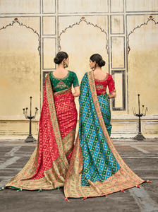 Reception Wear Silk Weaving Saree