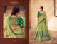 Exquisite KIM5009 Dressy Kimora Shaded Green Jacquard Silk Lehenga Choli - Fashion Nation