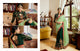 Vibrant ARD4111 Bridal Green Multicoloured Crepe Silk Saree - Fashion Nation